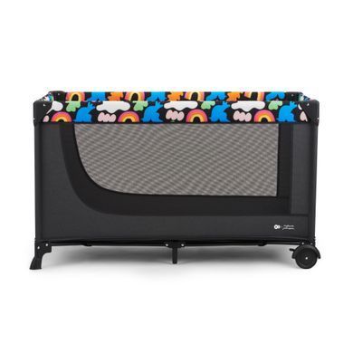 Ліжко-манеж Kinderkraft Joy 2 Happy Shapes (KLJOY02HAP00000) &mdash; купити в Bubbleshop
