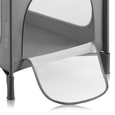 Манеж-ліжко Lionelo JASMIN EASY FOLD GREY STONE — купити в Bubbleshop