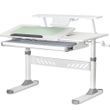 Дитячий стіл Evo-кids TH-310 з полицею S30 Grey