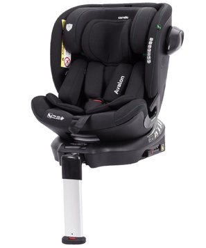 Автокрісло CARRELLO Avalon CRL-8805 Absolute Black i-Size 40-150см ISOFIX, поворот, опор.стійка CRL-8805 Absolute Black фото