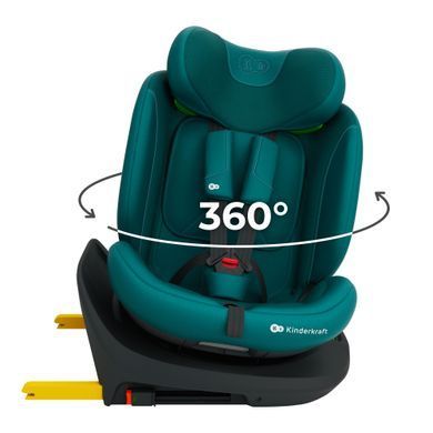 Автокрісло Kinderkraft i-Grow 2 Plus i-Size Green (KCIGRO02GREPL00) &mdash; купити в Bubbleshop