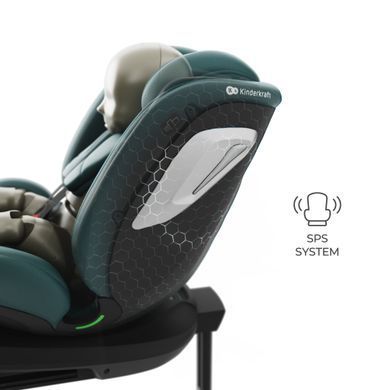 Автокрісло Kinderkraft i-Grow 2 Plus i-Size Green (KCIGRO02GREPL00) &mdash; купити в Bubbleshop