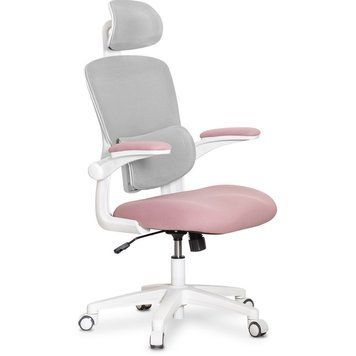Підліткове офісне крісло Mealux Junior Air Pink  &mdash; купити в Bubbleshop