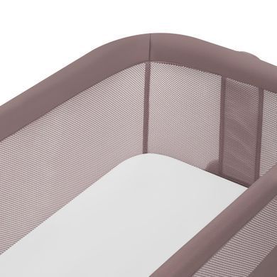 Ліжечко приставне Lionelo LUNA BEIGE TAUPE &mdash; купити в Bubbleshop
