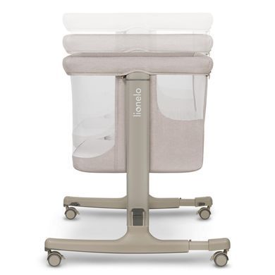 Ліжечко приставне Lionelo AURORA BEIGE SAND &mdash; купити в Bubbleshop