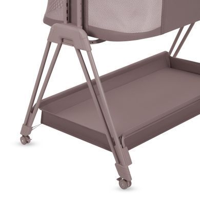Ліжечко приставне Lionelo LUNA BEIGE TAUPE &mdash; купити в Bubbleshop