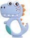 Силіконовий прорізувач Динозавр Akuku A0465 &mdash; купити в Bubbleshop