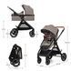 Універсальна коляска 3 в 1 Kinderkraft Esme Pro Sand Beige (KSESME00BEG300N)