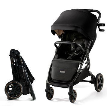 Прогулянкова коляска Kinderkraft Mitzy Ink Black (KSMITZ00BLK0000) &mdash; купити в Bubbleshop