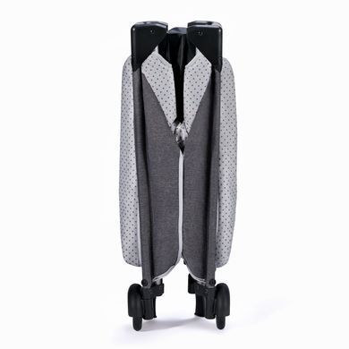 Ліжко-манеж Kinderkraft Leody Grey (KCLEOD00GRY0000) &mdash; купити в Bubbleshop