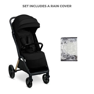 Прогулянкова коляска Kinderkraft Loom Black (KSLOOM00BLK00BS) &mdash; купити в Bubbleshop