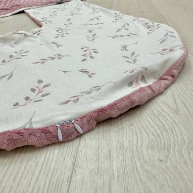 Чохол подушки для вагітних Гілочки котики пудра &mdash; купити в Bubbleshop