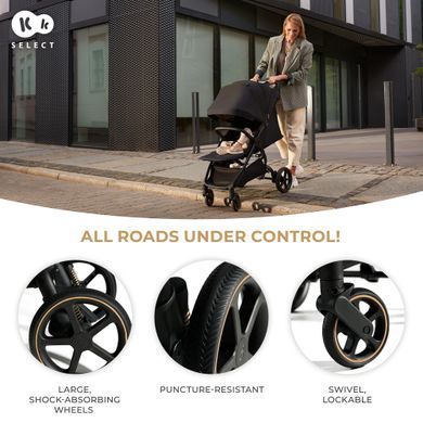 Прогулянкова коляска Kinderkraft Mitzy Ink Black (KSMITZ00BLK0000) &mdash; купити в Bubbleshop