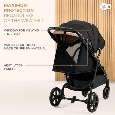 Прогулянкова коляска Kinderkraft Mitzy Ink Black (KSMITZ00BLK0000) &mdash; купити в Bubbleshop