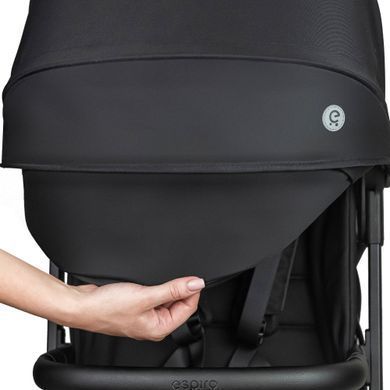 Прогулянкова коляска Espiro Else 10 Black Alternative &mdash; купити в Bubbleshop