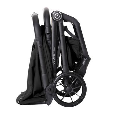Прогулянкова коляска Espiro Else 10 Black Alternative &mdash; купити в Bubbleshop