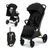 Прогулянкова коляска Kinderkraft Loom Black (KSLOOM00BLK00BS) &mdash; купити в Bubbleshop