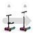 Самокат 2-в-1 Kinderkraft Raket Up Black (KRRAUP00BLK0000) &mdash; купити в Bubbleshop