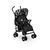 Прогулянкова коляска Lionelo ELIA OSLO BLACK/WHITE &mdash; купити в Bubbleshop