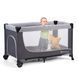 Ліжко-манеж Kinderkraft Leody Grey (KCLEOD00GRY0000)