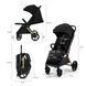 Прогулянкова коляска Kinderkraft Loom Black (KSLOOM00BLK00BS)