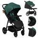 Прогулянкова коляска Lionelo MIRA GREEN EMERALD
