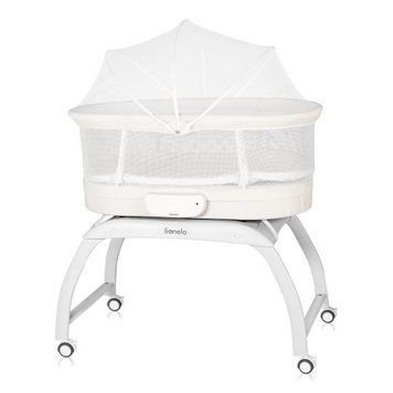 Ліжко-колиска з функцією ваг Lionelo CORAL WHITE &mdash; купити в Bubbleshop