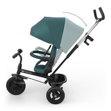 Триколісний велосипед Kinderkraft Aston 2 Plus Green (KRASTO02GREPL00) &mdash; купити в Bubbleshop