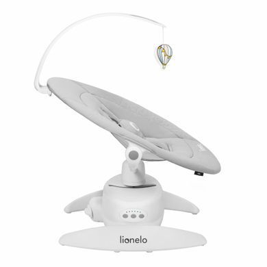 Крісло-гойдалка Lionelo IRIS GREY CONCRETE &mdash; купити в Bubbleshop