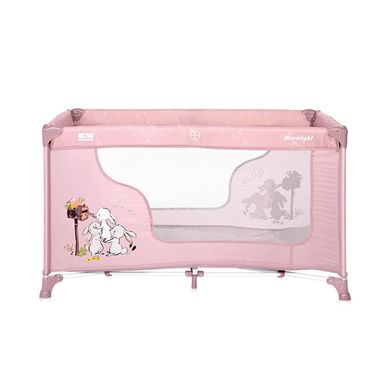 Манеж Lorelli Moonlight 1 Layers Beige Rose Rabbits 10080392153 фото