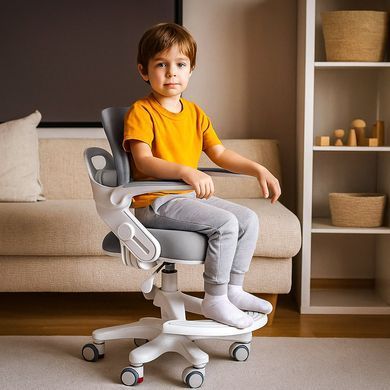 Дитяче крісло Mealux Neo Air Grey &mdash; купити в Bubbleshop