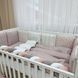 Комплект постільної білизни для новонародженого Арт Дизайн Cutey, колір пудрово-ліловий
