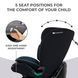 Автокрісло Kinderkraft Oneto3 i-Size Graphite Black (KCONE300BLK0000)