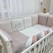 Комплект постільної білизни для новонародженого Арт Дизайн Cutey, колір пудрово-ліловий