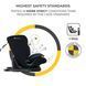 Автокрісло Kinderkraft Oneto3 i-Size Graphite Black (KCONE300BLK0000)