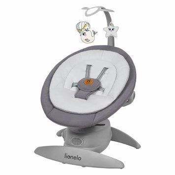 Крісло-гойдалка Lionelo MELL GREY STONE &mdash; купити в Bubbleshop