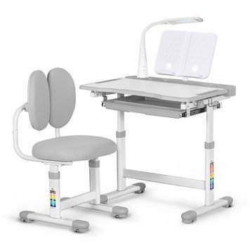 Комплект меблів Evo-Kids (стіл+крісло+полиця+лампа) BD-20 G &mdash; купити в Bubbleshop