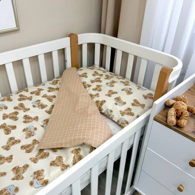 Змінна постіль Baby Mix Плюшеві ведмедики &mdash; купити в Bubbleshop