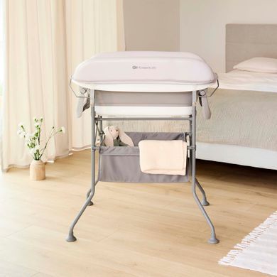Столик для пеленання з ванночкою Kinderkraft Bubbly Grey (KABUBB00GRY0000) &mdash; купити в Bubbleshop