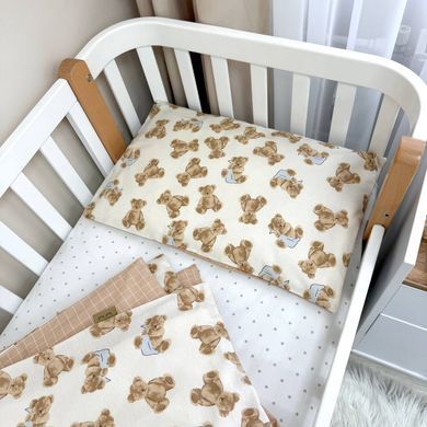 Змінна постіль Baby Mix Плюшеві ведмедики &mdash; купити в Bubbleshop