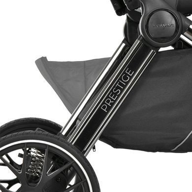 Коляска універсальна 2в1 El Camino PRESTIGE ME 1124-3 Black &mdash; купити в Bubbleshop