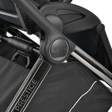 Коляска універсальна 2в1 El Camino PRESTIGE ME 1124-3 Black &mdash; купити в Bubbleshop