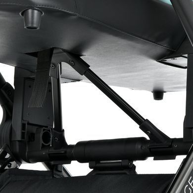 Коляска універсальна 2в1 El Camino PRESTIGE ME 1124-3 Black &mdash; купити в Bubbleshop