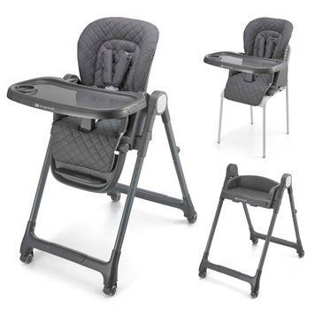 Стільчик для годування Kinderkraft Tulo Grey (KHTULO00GRY0000) &mdash; купити в Bubbleshop