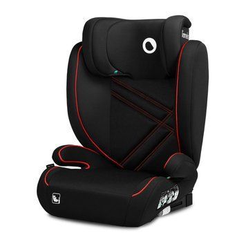 Дитяче автокрісло Lionelo HUGO I-SIZE SPOTY BLACK RED &mdash; купити в Bubbleshop