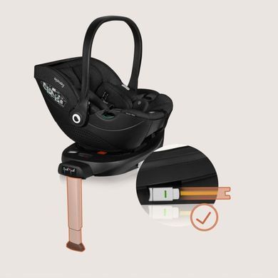 База з автокріслом Lionelo MOXIE I-SIZE SET BLACK CARBON &mdash; купити в Bubbleshop
