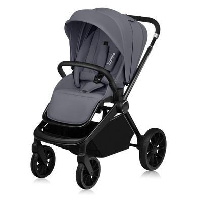 Універсальна коляска 2 в 1 Lionelo MIKA PLUS 2IN1 GREY STONE &mdash; купити в Bubbleshop