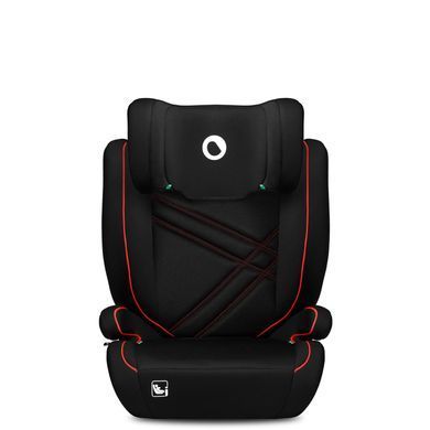 Дитяче автокрісло Lionelo HUGO I-SIZE SPOTY BLACK RED &mdash; купити в Bubbleshop