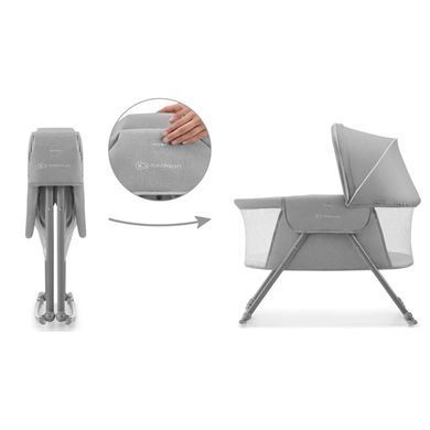 Люлька-качалка 3 в 1 Kinderkraft Lovi Grey (KKLLOVIGRY0000) &mdash; купити в Bubbleshop