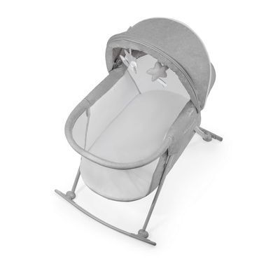 Люлька-качалка 3 в 1 Kinderkraft Lovi Grey (KKLLOVIGRY0000) &mdash; купити в Bubbleshop
